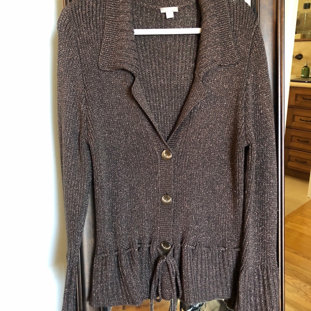 Sweater with a little sparkle / tinsel